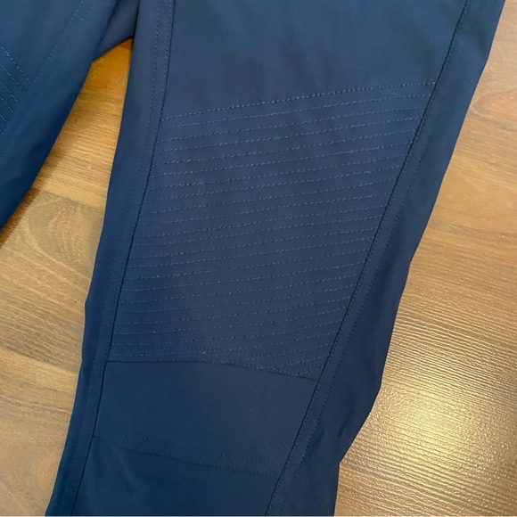 LULULEMON Navy Blue Moto Style Pants - Picture 3 of 7